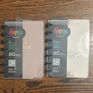 The Happy Planner Magic and Dream Notebooks Mini size  set